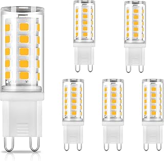 Ampoules led g9 blanc chaud 2700k, ampoule led g9 3w, équivalent halogène 28w