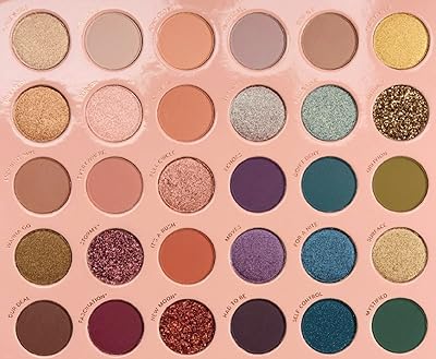 Palette de fards à paupières semi-brillants métallisés mega matte it's a mood