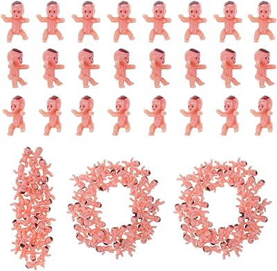 Celizoo mini jouets en plastique pour bébé 100 pièces machine à