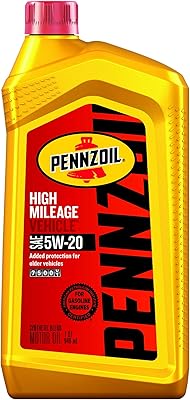 Huile moteur synthétique penzoil 5w-20 pour véhicules de plus de 75 000