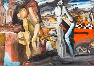 Artzalio réplique d'œuvres d'art célèbres de salvador dali d2 peinture sur toile