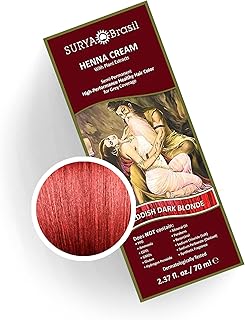 Syria brazil products crème au henné, blond rougeâtre foncé, 2,37 fl oz