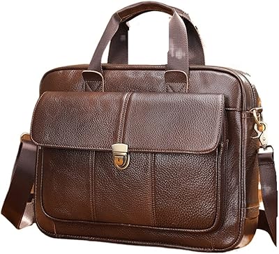 Hrtlss porte-documents pour hommes sacs pour ordinateur portable en cuir 14 hommes