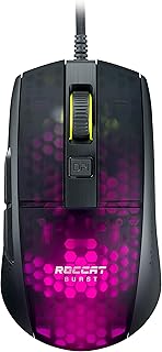 Souris de jeu roccat burst pro, noire, emballage ue pour pc, modèle roc-11-745