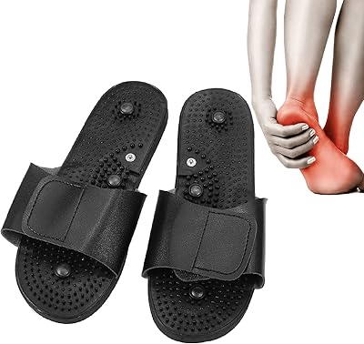 Chaussures de massage des pieds natudico, chaussons de massage électriques qui stimulent le sang
