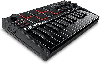 Clavier contrôleur midi akai professional mbk mini mk3 avec 25 touches usb