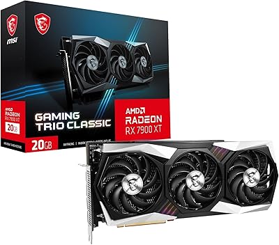 Carte graphique msi radeon rx 7900 xt gaming trio classic 20g 320 bits