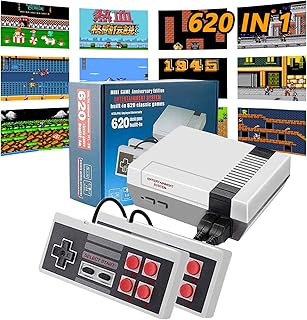 Console de jeu vidéo numérique rétro classique avec 620 jeux nes