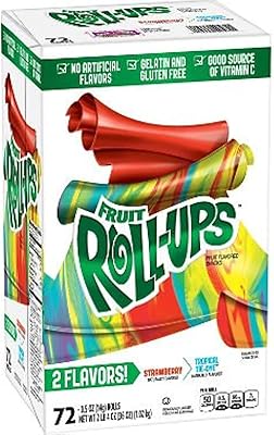 Betty crocker plastine berry hot colors rouleaux de fruits, 72 pièces sa
