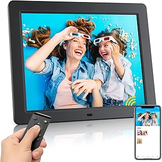 Cadre photo numérique électronique 15 pouces avec télécommande écran hd pour partager