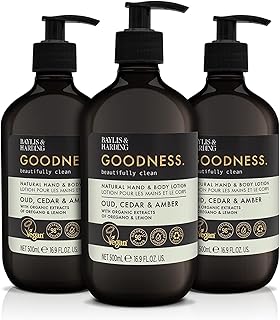 Baylis & hardinge goodness oud lait pour les mains et le corps au