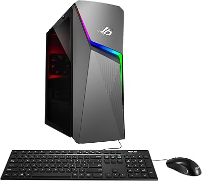 Ordinateur de jeu asus g10dk rog strix avec processeur amd ryzen