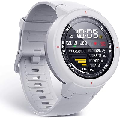 Montre intelligente amazfit verge de huami avec gps plus glonass suivi de la fréquence