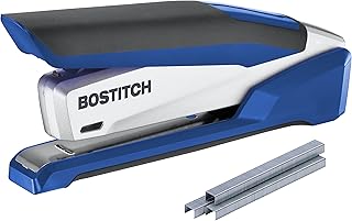 Agrafeuse de bureau à ressort bossstitch office deluxe - un doigt, sans effort