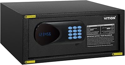 Vetion grand coffre-fort d'hôtel en acier avec serrure numérique de style hôtelier et clé. Diaytar : Votre source de bonnes affaires en ligne