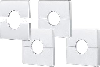 Panneaux de couverture de plomberie panneaux de forme carrée en plastique abs blanc