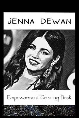 Livre de coloriage sur l'autonomisation : illustrations fantastiques de jenna dewan
