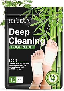 Kenza 10 pièces patchs pour les pieds nettoyants en profondeur