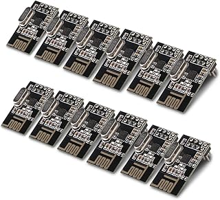 10 pièces arduino nrf24l01 + récepteur rf 24 ghz