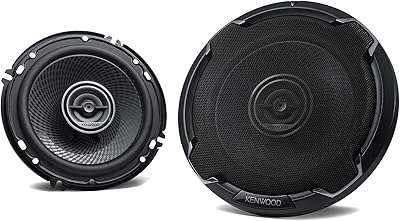 Kenwood kfc-1696ps 6 1/2 haut-parleurs de voiture 2 voies (paire) 320 watts