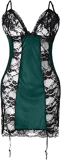 Lingerie sexy pour femmes lingerie vêtements de nuit dos nu en dentelle