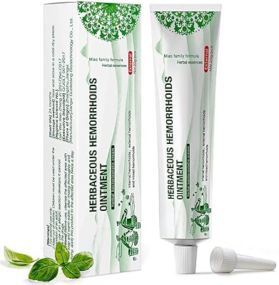 20g de pommade à base de plantes pour les hémorroïdes, crème pour le corps,