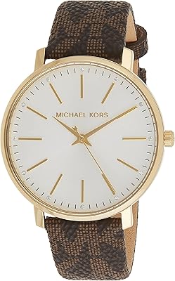 Montre à trois aiguilles en caoutchouc pour femme michael kors avec bracelet