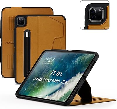 Étui zoocase pour ipad pro 11, étui de protection ultra fin conçu