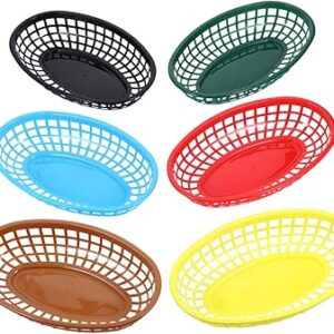 Cabilock panier en plastique plateau à noix plateaux à écrevisses plateau à collations panier de service décoratif assiette de fruits bol de karaage de poulet panier de fruits en plastique plateau de nourriture panier à hamburger à puces, plat à dessert 6 pièces. L'univers du discount accessible 24/7 sur Diaytar Sénégal