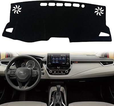 Couvercle de tableau de bord kegbox pour corolla sedan 2022, accessoires de tableau