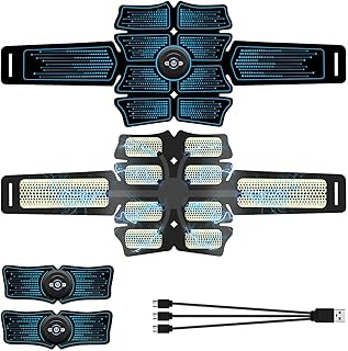 Stimulateur d'abdos arabest d'abdominaux ems équipement d'exercice abdominal rechargeable par usb pour l'abdomen