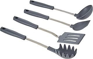 Ensemble d'outils tramontina en acier inoxydable, tête en nylon et poignées en polypropylène
