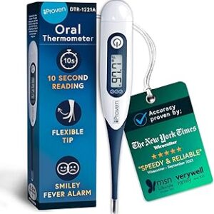 Thermomètre oral à l'iprofène, mesure en 10 secondes avec embout flexible et alarme de fièvre, thermomètre médical numérique pour adultes et jeunes enfants - dtr-1221a, gris, bd9635. Diaytar : L'e-commerce accessible à tous les Sénégalais