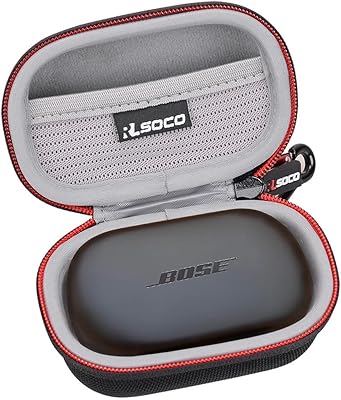 Étui rigide ralsocco pour écouteurs bose quietcomfort / écouteurs de sport bose true