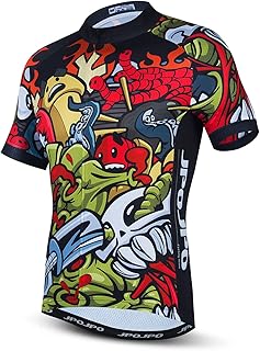 Maillot de cyclisme pour homme, maillot de cyclisme d'été à manches courtes