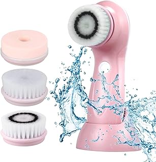 Brosse nettoyante pour le visage brosse électrique rotative 3 en 1 rechargeable