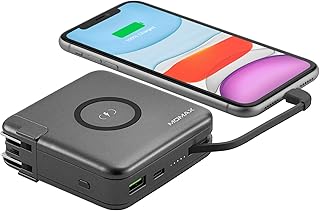 Ensemble d'adaptateur secteur momax qpower 3-en-1 avec prise de chargeur mural usb +