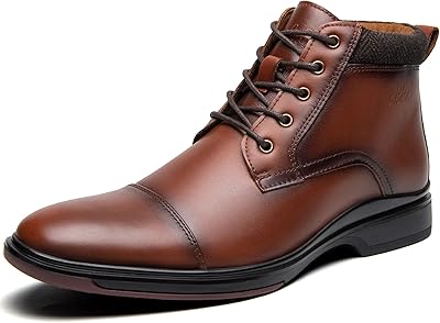 Bottes habillées oxford décontractées pour hommes, bottines chukka à la mode pour hommes