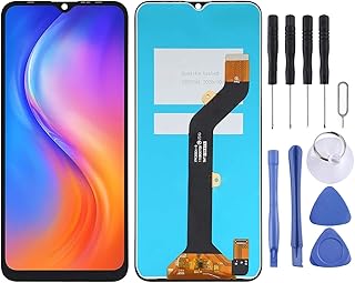 Pièces de rechange écran lcd et numériseur ensemble complet pour tecno
