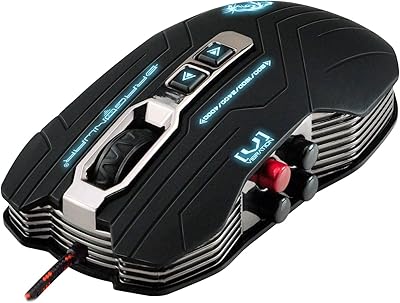 Souris de jeu filaire professionnelle dragonoar pour ordinateur avec capteur bleu de gaia, modèle ele-g15, 4000 dpi. Diaytar : Le discount intelligent pour consommateurs avisés