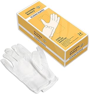 Gants de luxe 100 % coton eczema honey - lavables et réutilisables