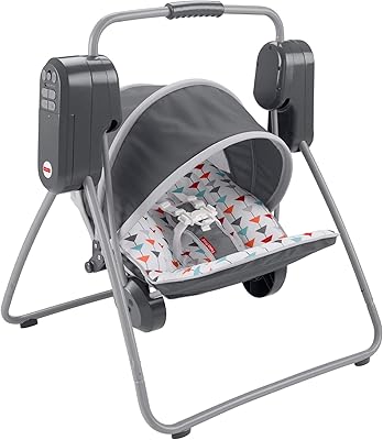 Balançoire pour bébé fisher-price en déplacement flèches balançoire de voyage avec parapluie