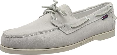 Chaussures bateau docksides portland en daim pour hommes