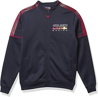 Veste de survêtement de l'équipe de formule 1 pour hommes aston martin red