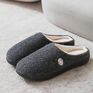 Pantoufles de maison en mousse à mémoire de forme pour hommes pantoufles