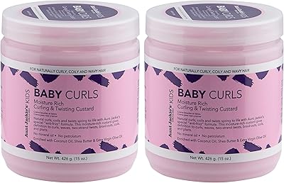 Crème frisant les cheveux ant jackie's pour petites filles, paquet de 15 onces