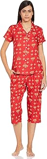 Ensemble de nuit capri de longies pour femme, chemise coupe classique pour tenue