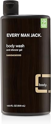 Nettoyant pour le corps every man jack 500 ml bois de santal