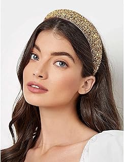 Bandeau en strass brillant au design tendance, accessoires pour cheveux pour femmes