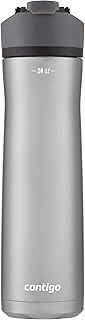 Bouteille d'eau isolée sous vide contigo cortland chill 2.0 en acier inoxydable